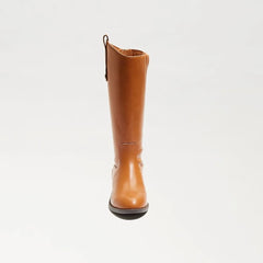 Penny Kids Tall Boot-Cognac Leather