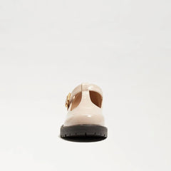 Taelor Kids T Strap Mary Jane-Tan Patent