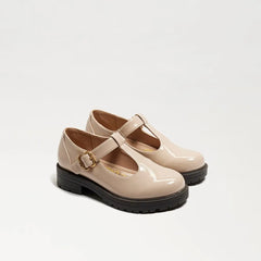 Taelor Kids T Strap Mary Jane-Tan Patent