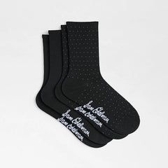 2 Pack Rayon Pin Dot Crew