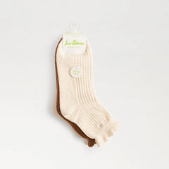 3 Pack Waffle Midi Boot Socks