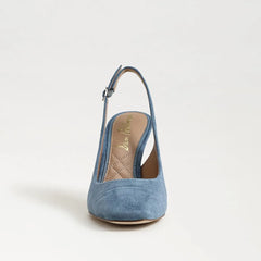 Essa Slingback Pump-Blue Agate Suede