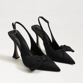 Onia Slingback Pump-Black Fabric