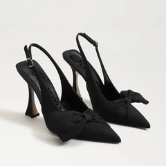 Onia Slingback Pump-Black Fabric