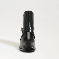 Tanner Ankle Boot-Black Leather