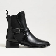 Tanner Ankle Boot-Black Leather