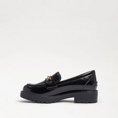 Kids' Tully Lug Sole Loafer-Black Box Leather