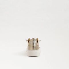 Kids' Poppy Lace-Up Sneaker-Gold Leaf