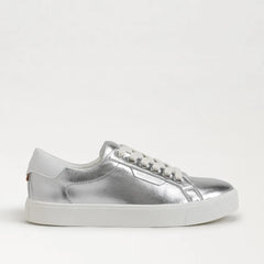 Ethyl Lace Up Sneaker-Soft Silver Leather