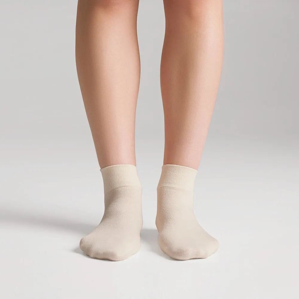 2 Pack Cotton Blend Ankle Socks