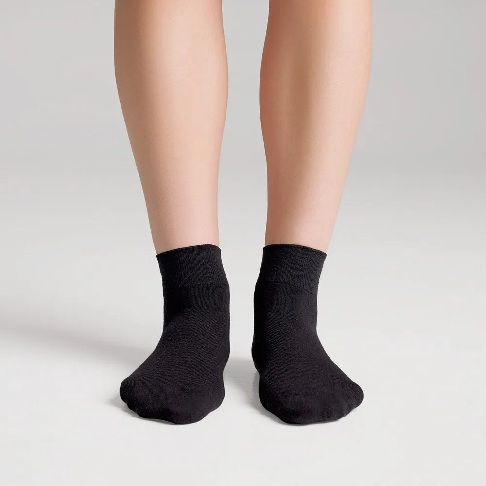 2 Pack Cotton Blend Ankle Socks