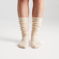 2 Pack Sparkle Rib Slouchy Socks
