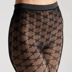 2 Pack Logo Microfabric Tights-Black