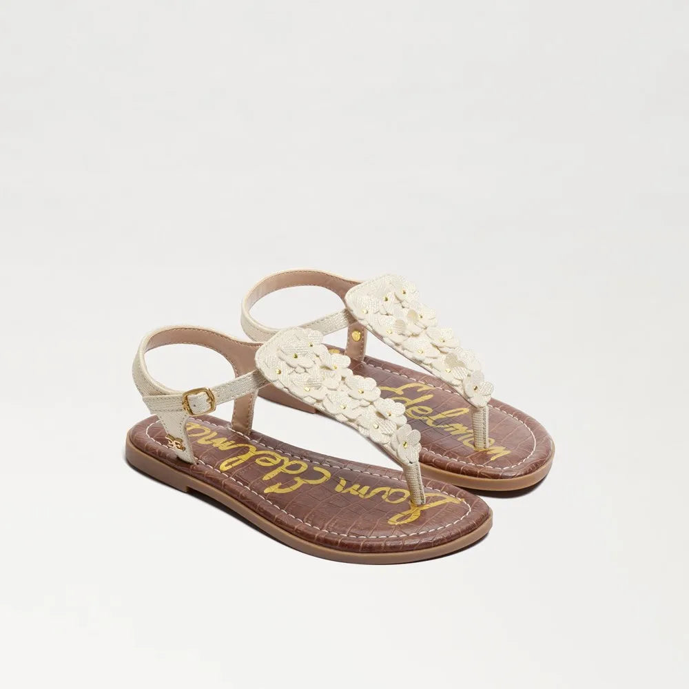Kids' Gigi Flower Gladiator-Gold