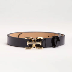 19MM EE Plaque Belt-Black