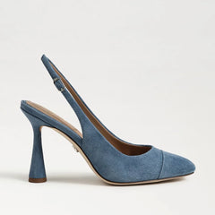 Essa Slingback Pump-Blue Agate Suede