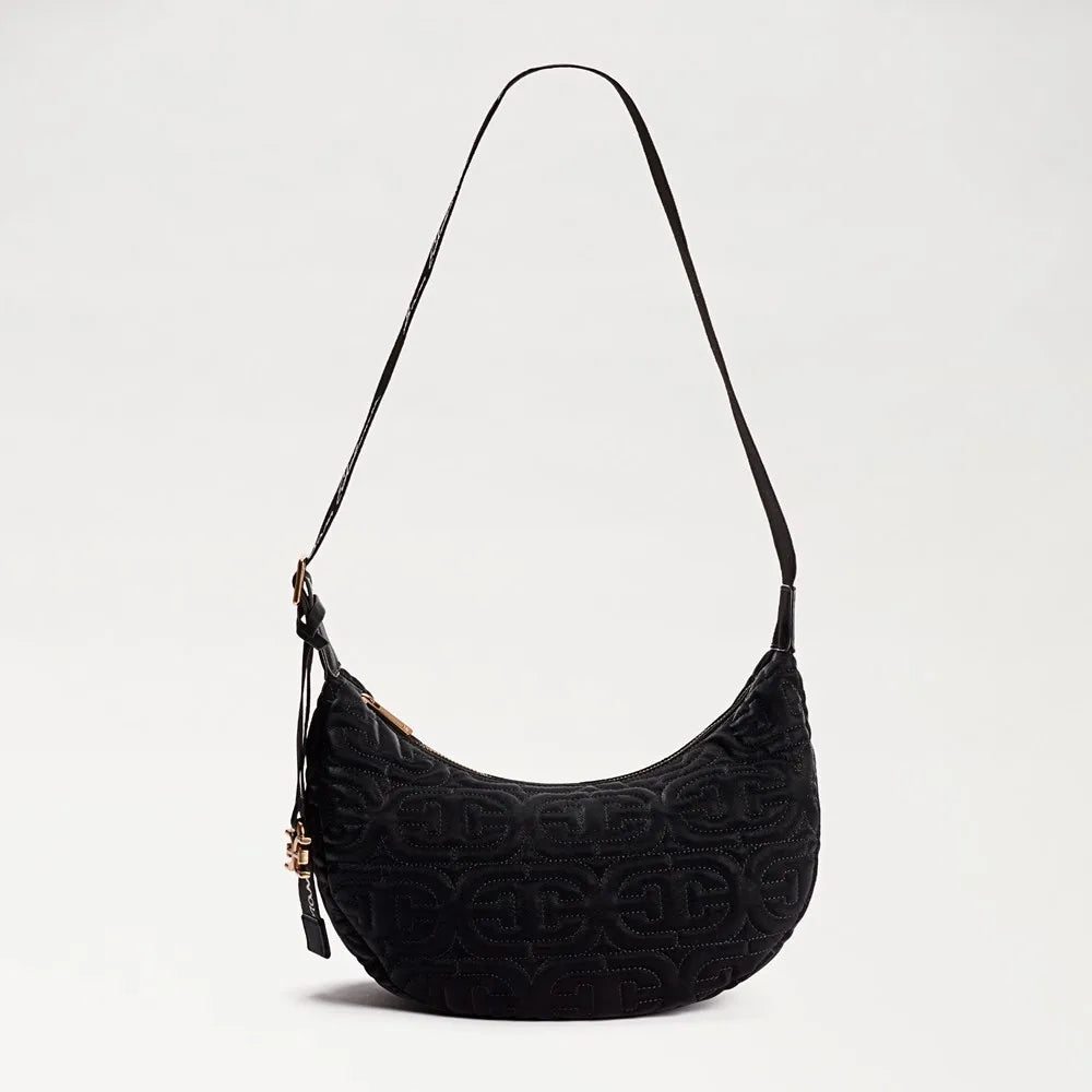 Ethyl Quilted Logo Sling Crossbody