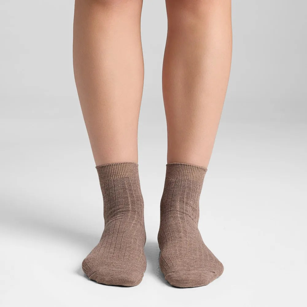 3 Pack Cashmere Cotton Texture Anklet