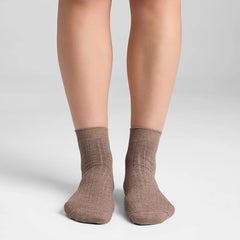 3 Pack Cashmere Cotton Texture Anklet