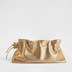 Poppy Oversized Drawstring Clutch