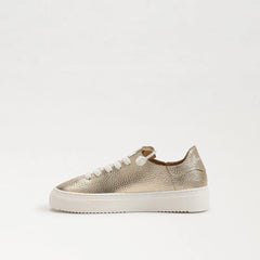 Kids' Poppy Lace-Up Sneaker-Gold Leaf