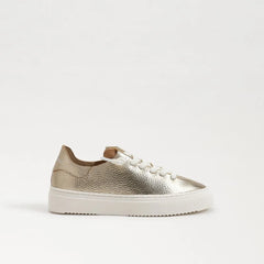 Kids' Poppy Lace-Up Sneaker-Gold Leaf