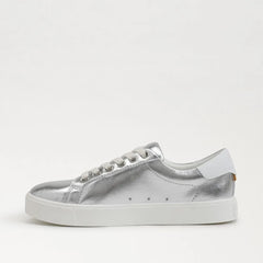 Ethyl Lace Up Sneaker-Soft Silver Leather